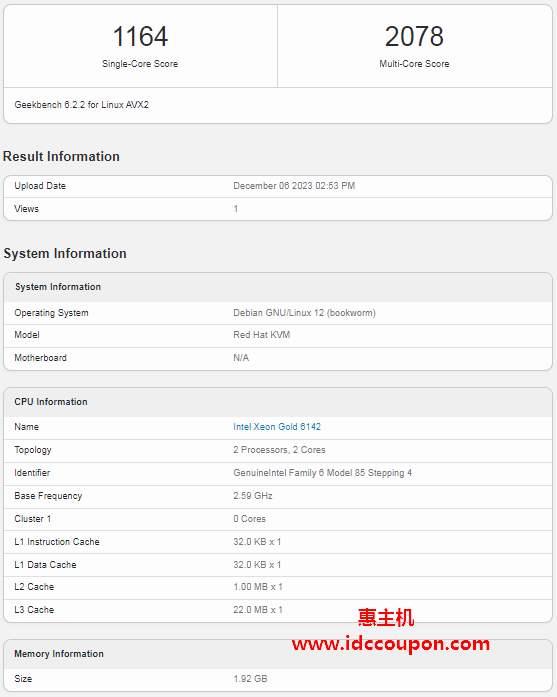 Geekbench 6跑分测试