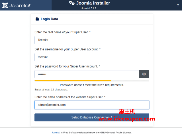 Joomla管理员登录