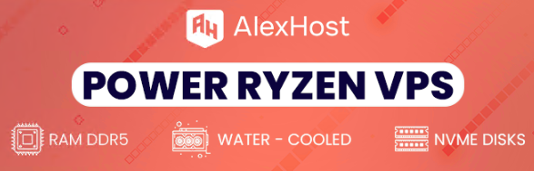 AlexHost Ryzen VPS