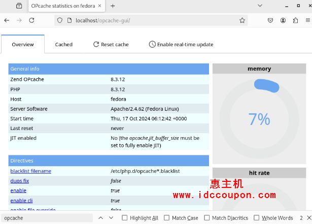 opcache-gui监控工具