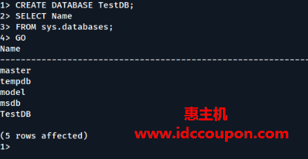 在RHEL上创建SQL数据库